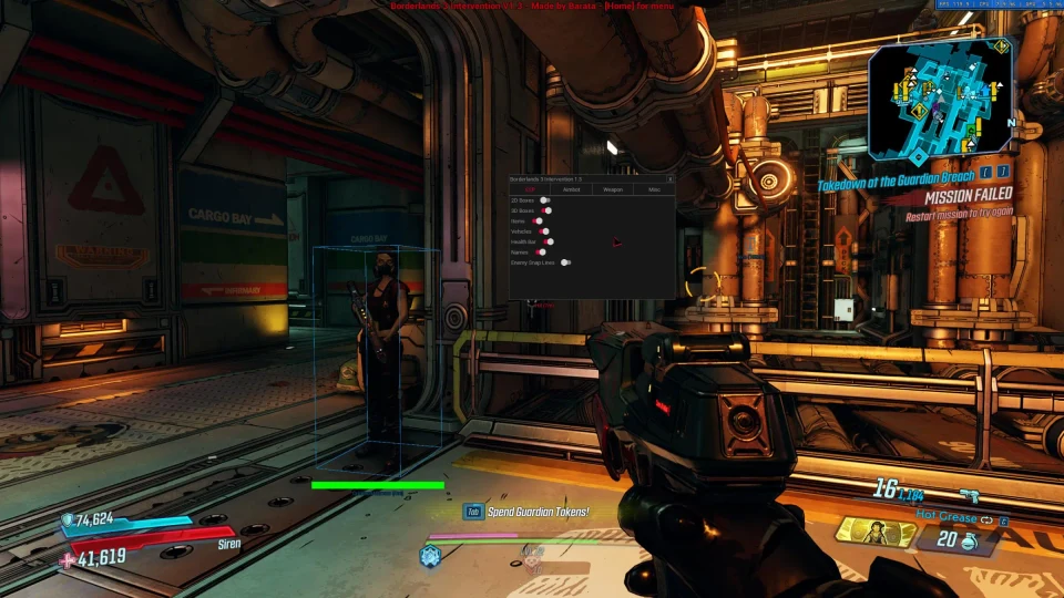 Borderlands 3 Vault Hunter action with co-op style positioning